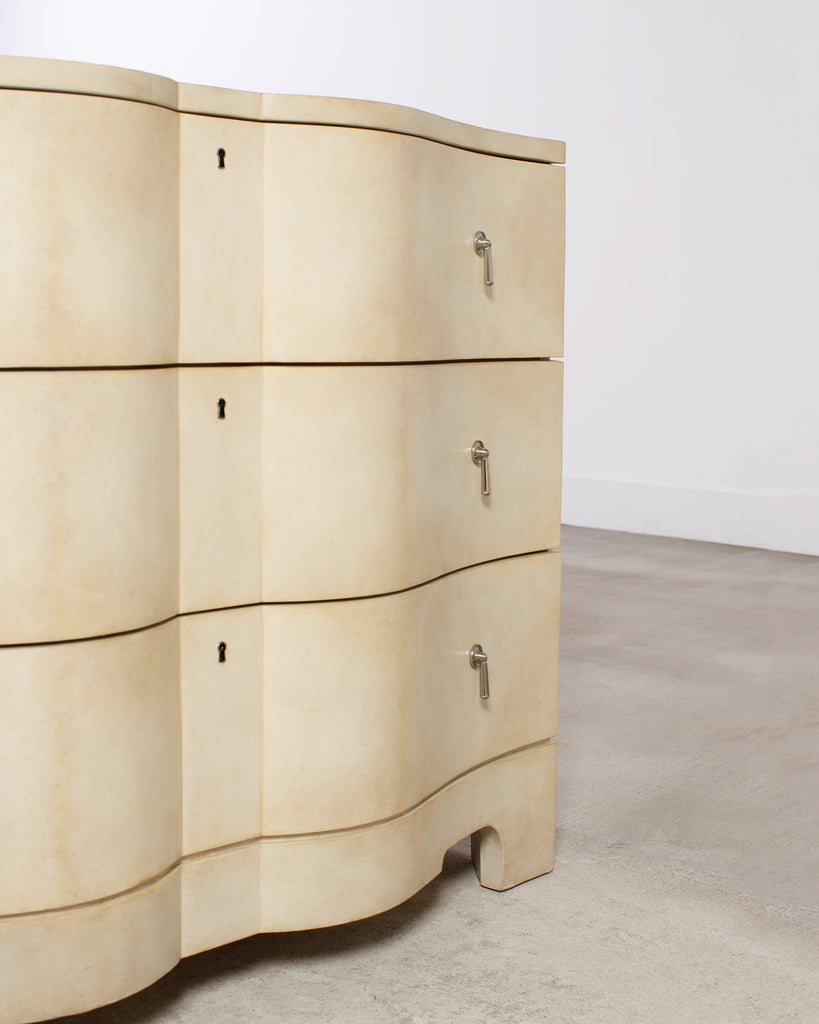 Ralph Lauren Art Deco Style Beauworth Parchment Chest