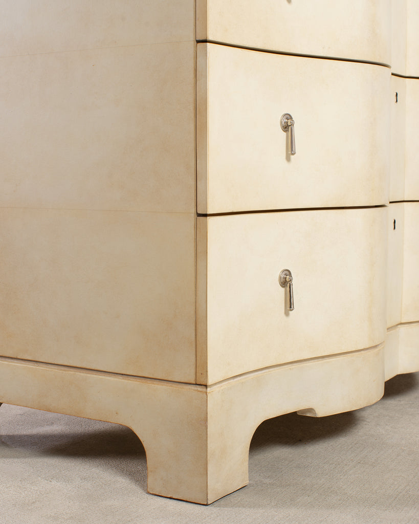 Ralph Lauren Art Deco Style Beauworth Parchment Chest