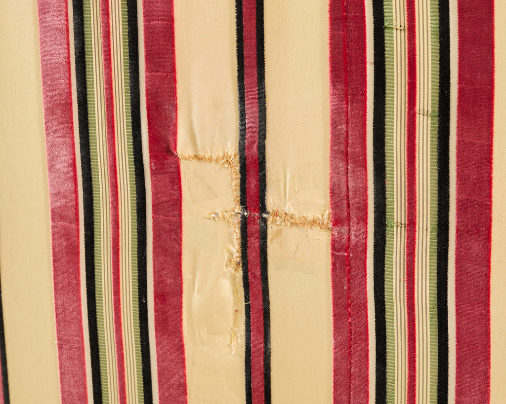 Ralph Lauren Home "Bel Air" Striped Velvet Sofa 8 Ft USA 2008