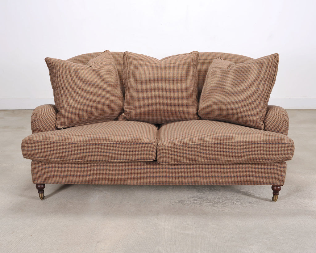 Ralph Lauren Country English Somerville Sofa Settee in Tweed