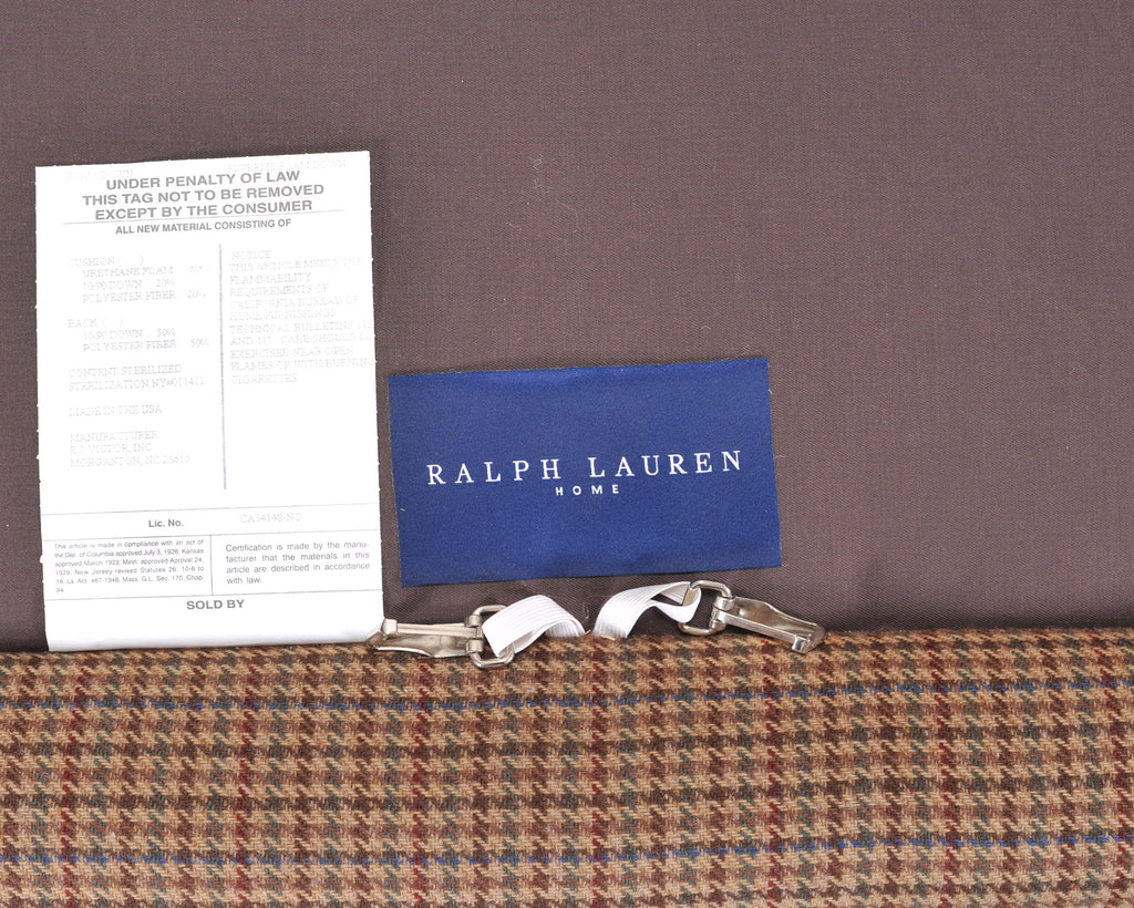 Ralph Lauren Country English Somerville Sofa Settee in Tweed