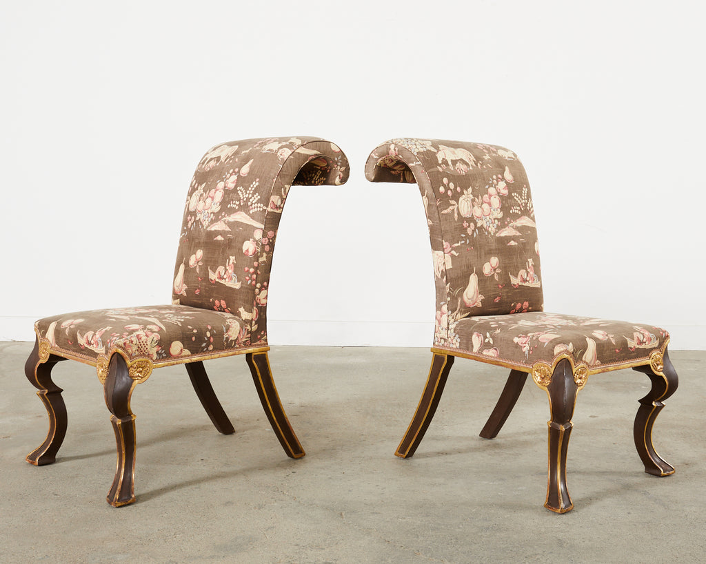 Set of Six Rose Tarlow Melrose House Puccini Dining Chairs