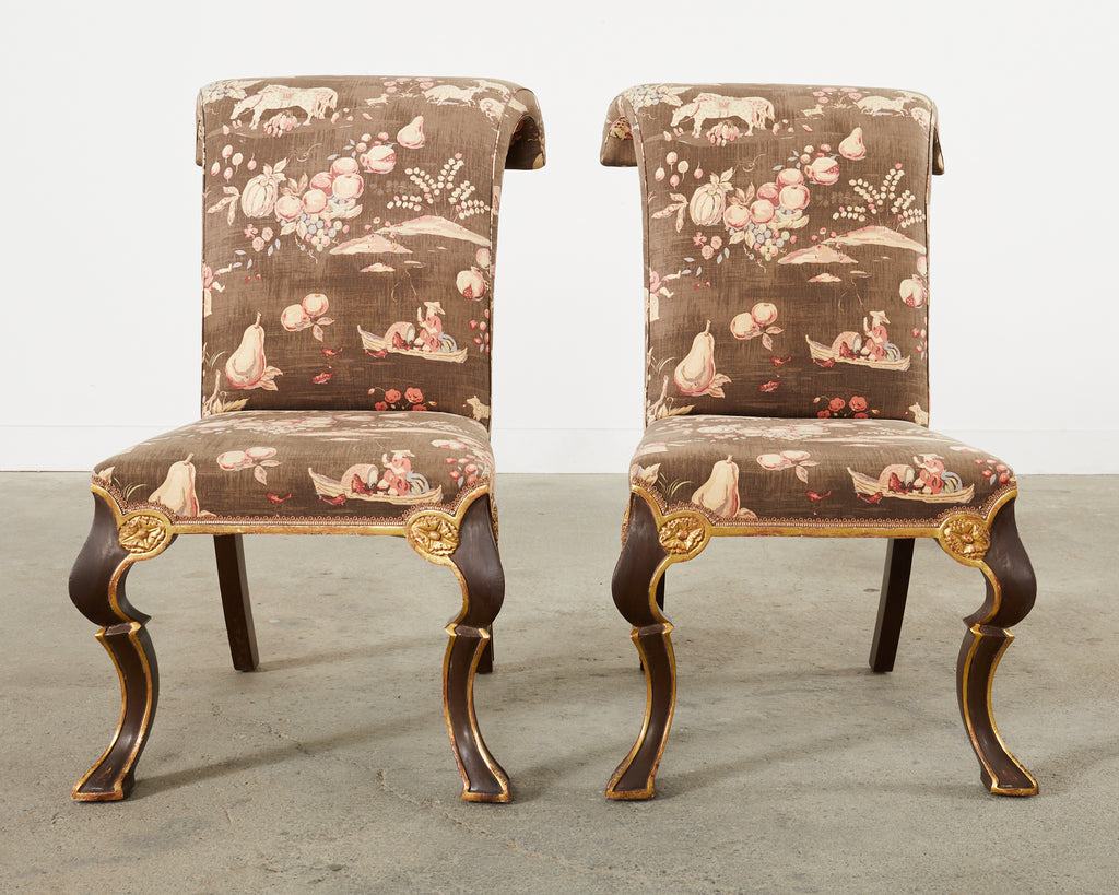 Set of Six Rose Tarlow Melrose House Puccini Dining Chairs