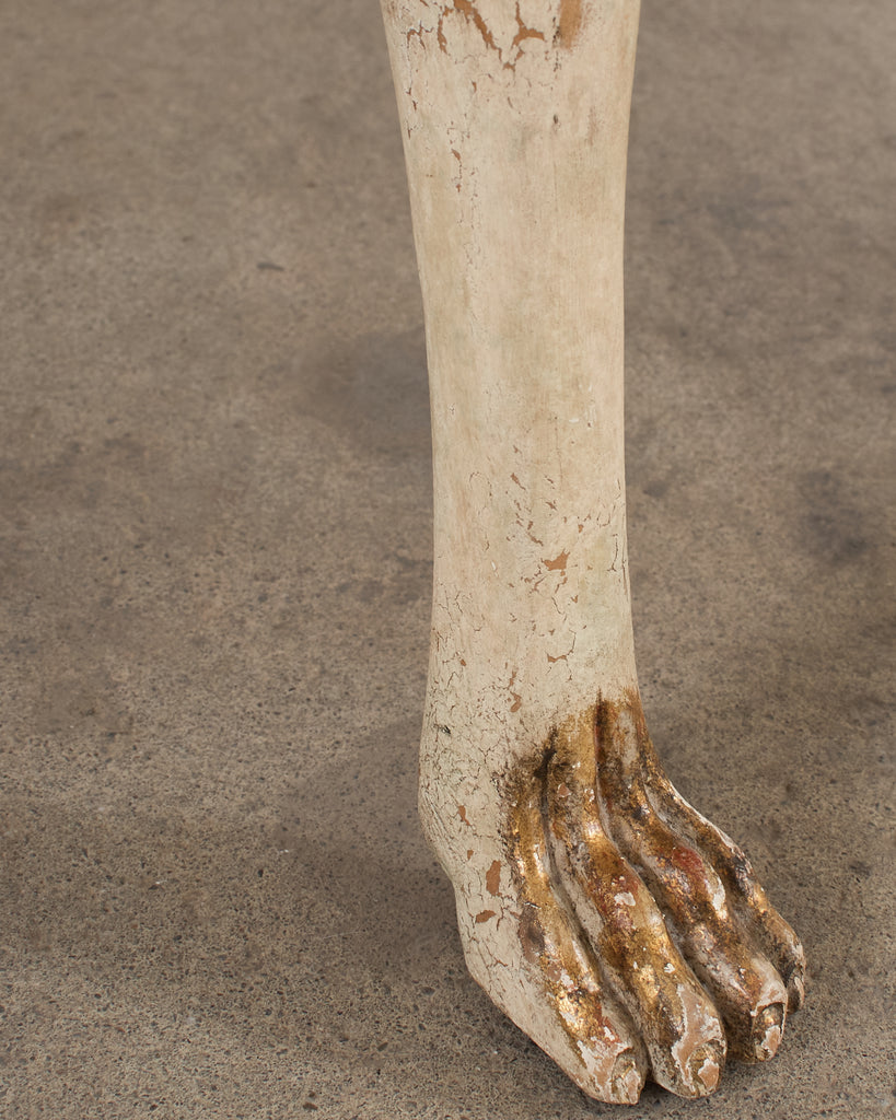 Pair of Rose Tarlow Painted Parcel Gilt Brighton Armchairs