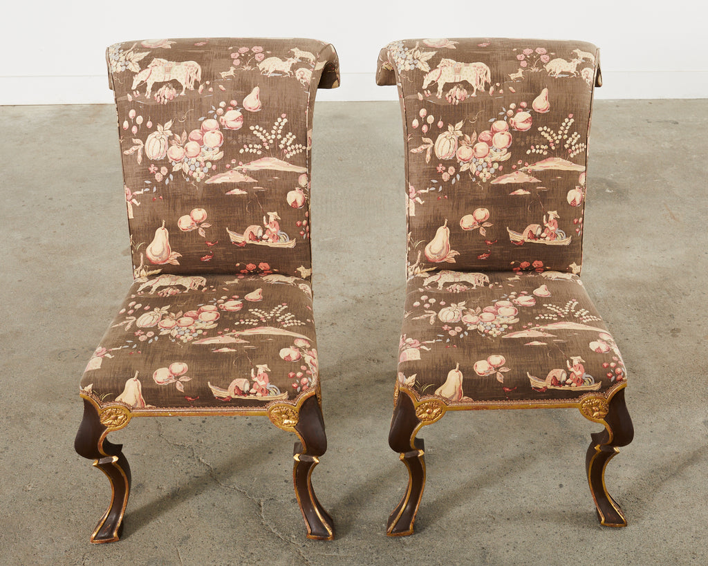 Set of Six Rose Tarlow Melrose House Puccini Dining Chairs