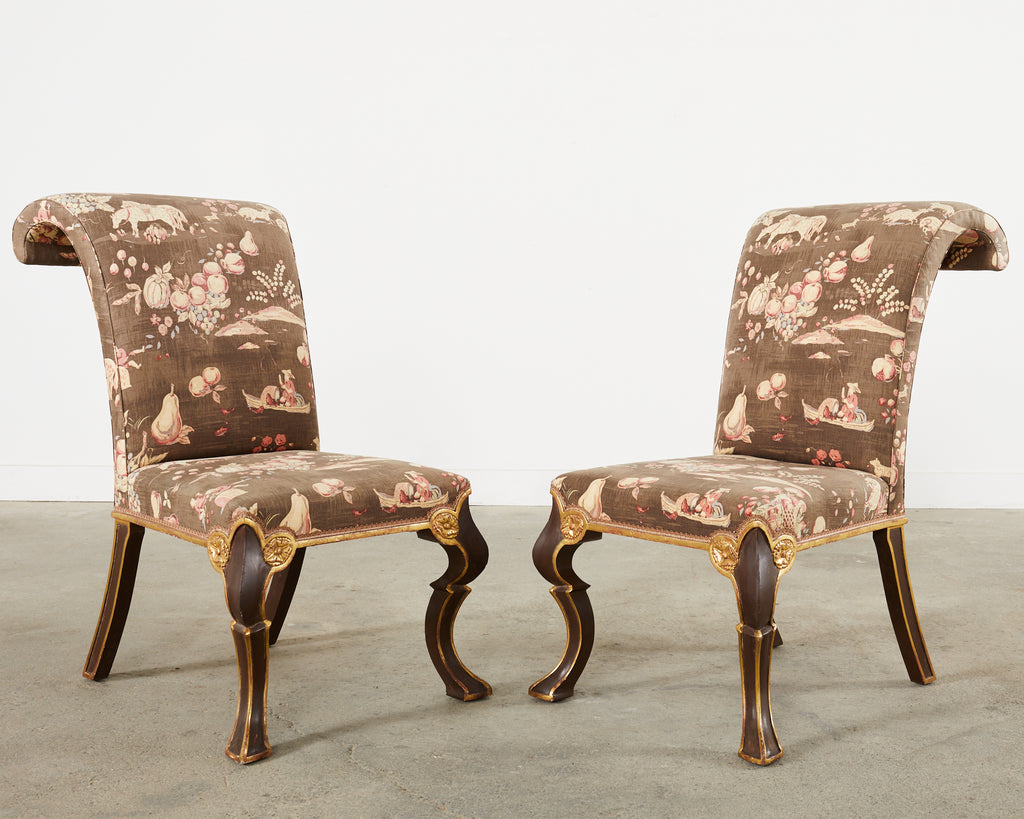Set of Six Rose Tarlow Melrose House Puccini Dining Chairs