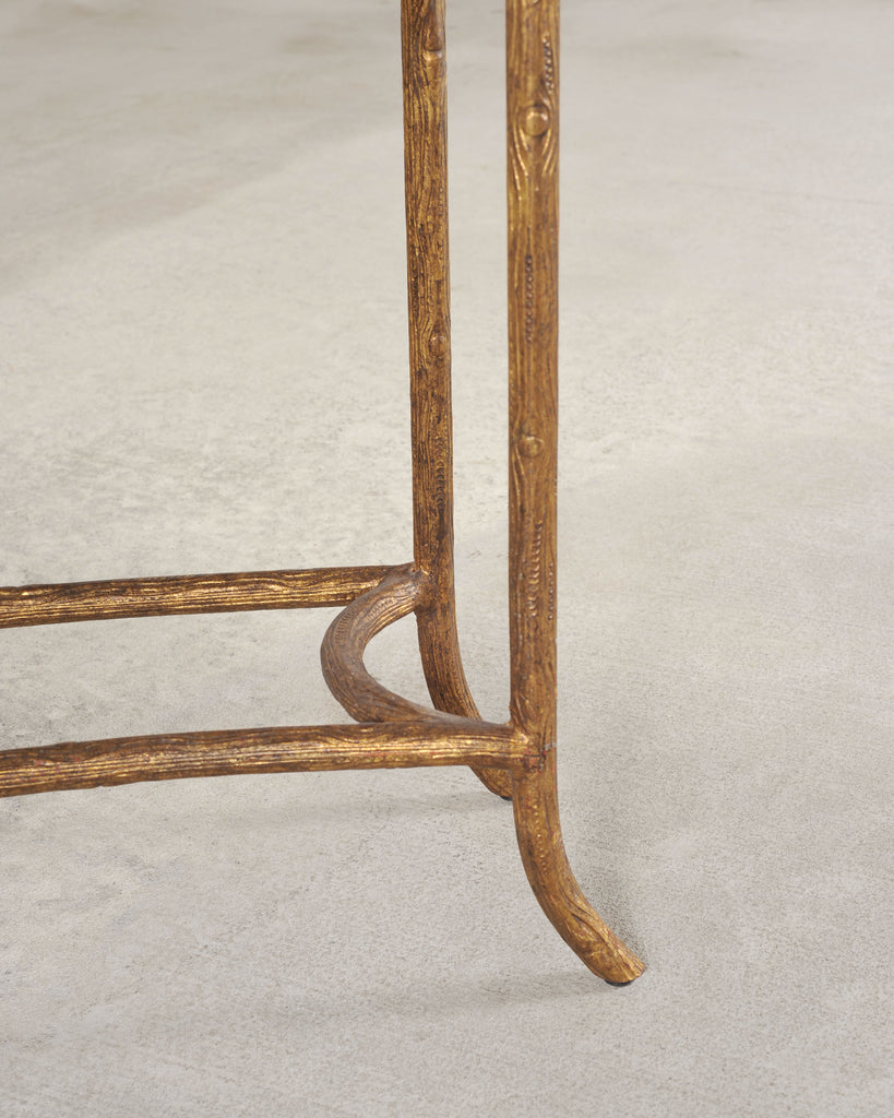Dennis & Leen Chinoiserie Iron Gilt Tray Cocktail Table