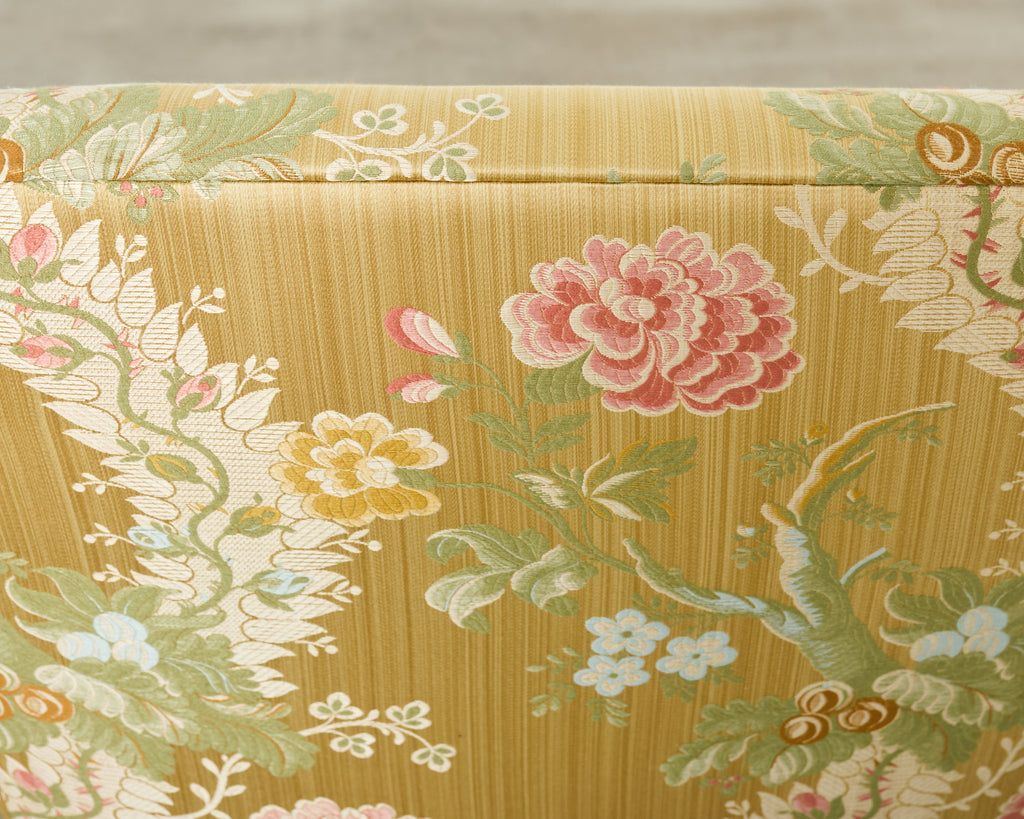 Set of Twelve Rose Tarlow Gold Leaf Kent Dining Chairs