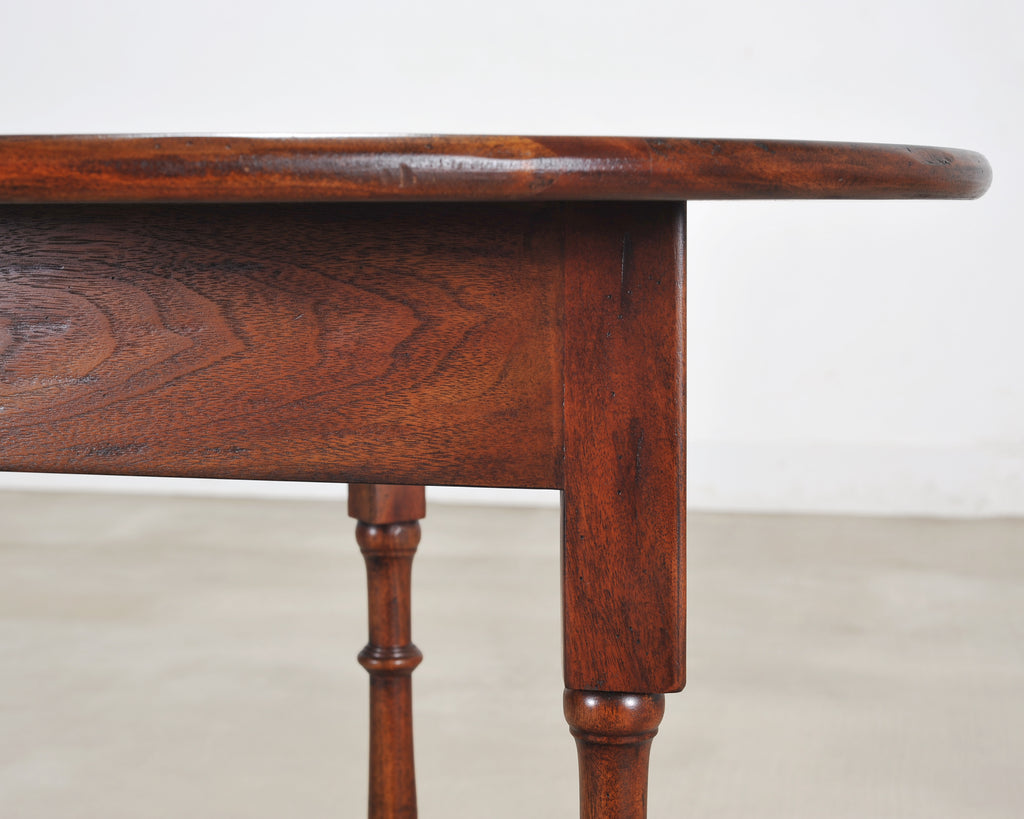 Ralph Lauren Country English Style Walnut Cricket Pub Table