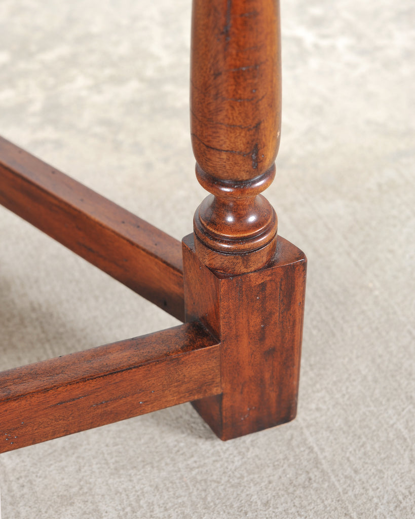 Ralph Lauren Country English Style Walnut Cricket Pub Table