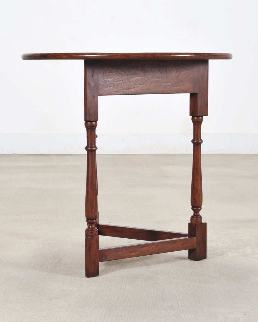 Ralph Lauren Country English Style Walnut Cricket Pub Table