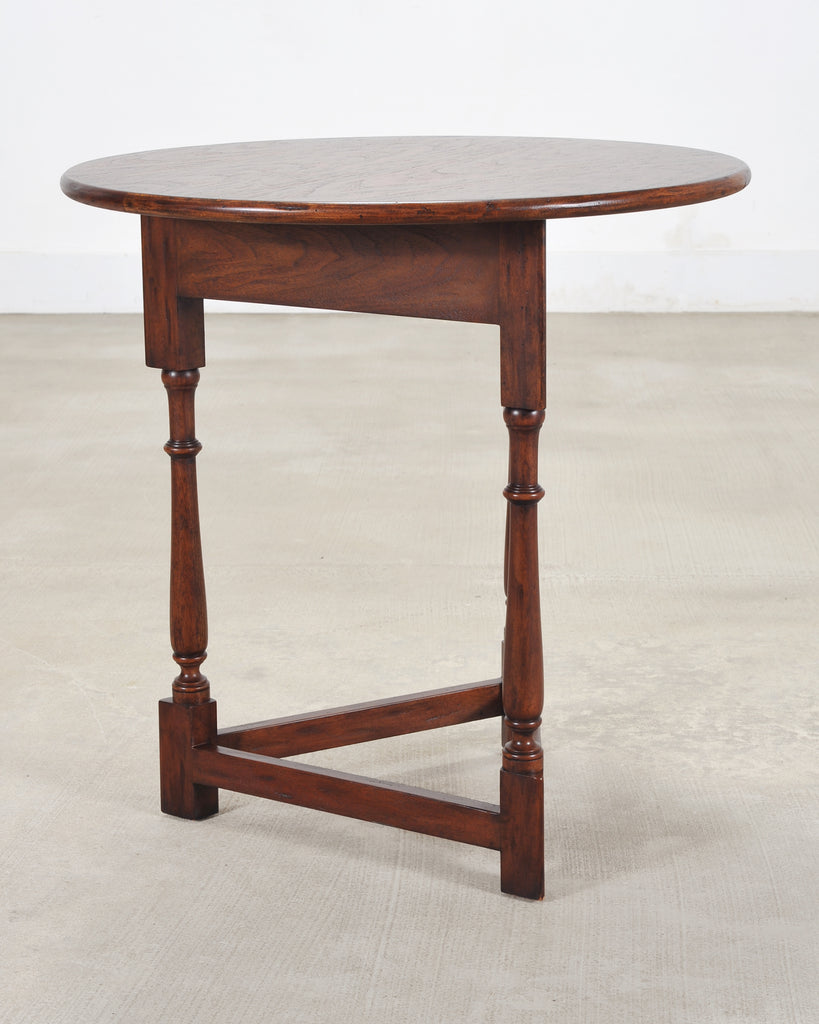Ralph Lauren Country English Style Walnut Cricket Pub Table