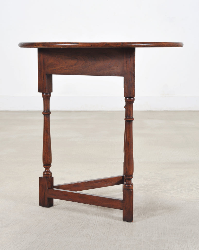 Ralph Lauren Country English Style Walnut Cricket Pub Table