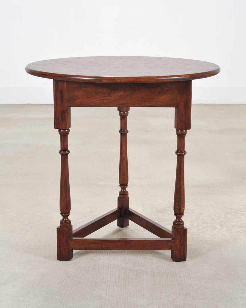 Ralph Lauren Country English Style Walnut Cricket Pub Table
