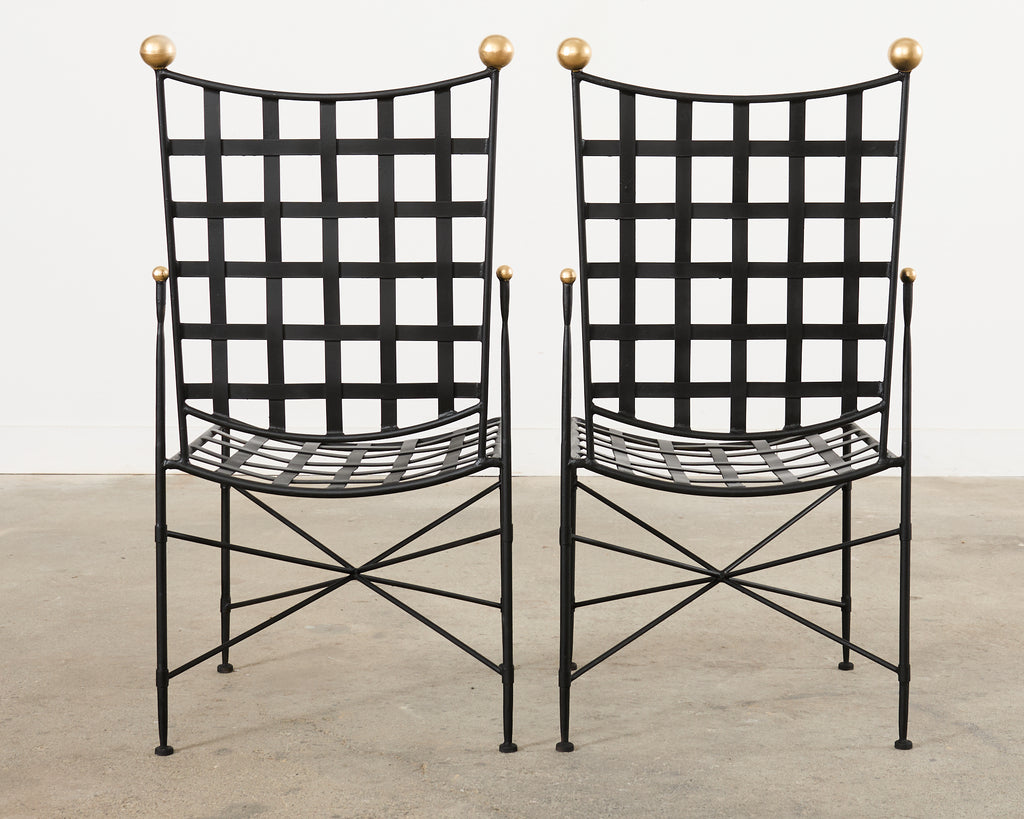 Pair of Mario Papperzini for the John Salterini Garden Dining Chairs