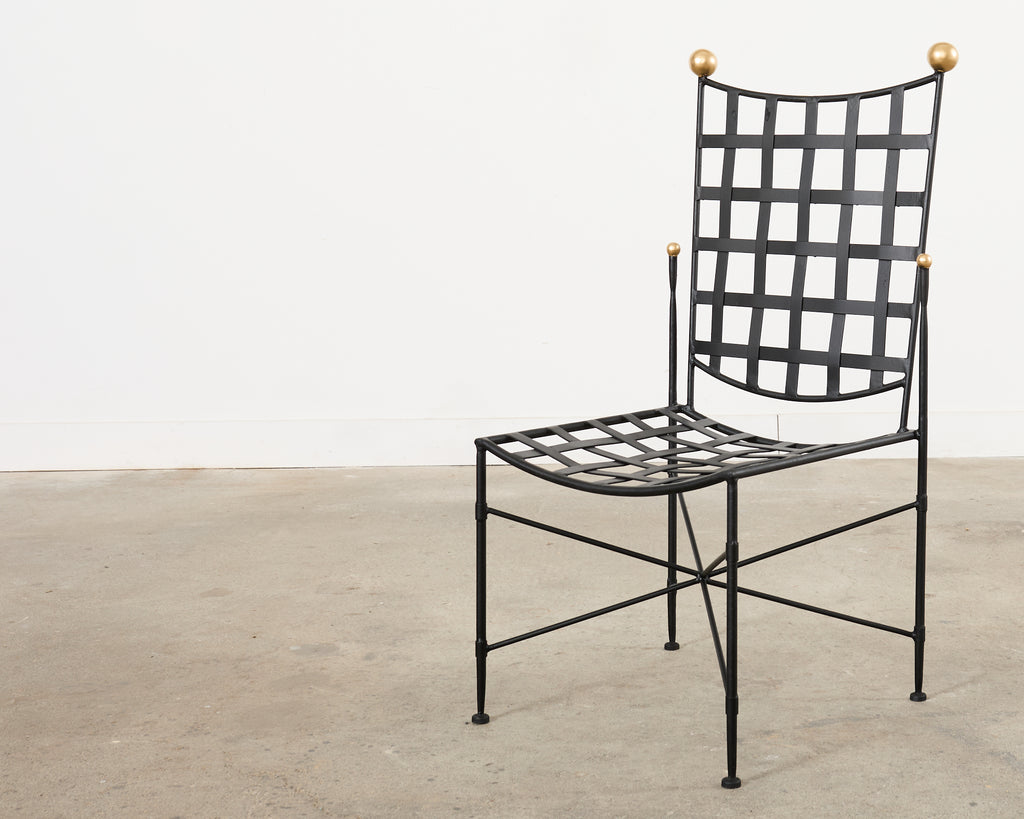 Pair of Mario Papperzini for the John Salterini Garden Dining Chairs