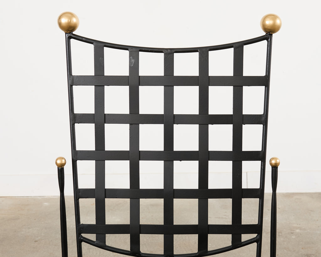 Pair of Mario Papperzini for the John Salterini Garden Dining Chairs