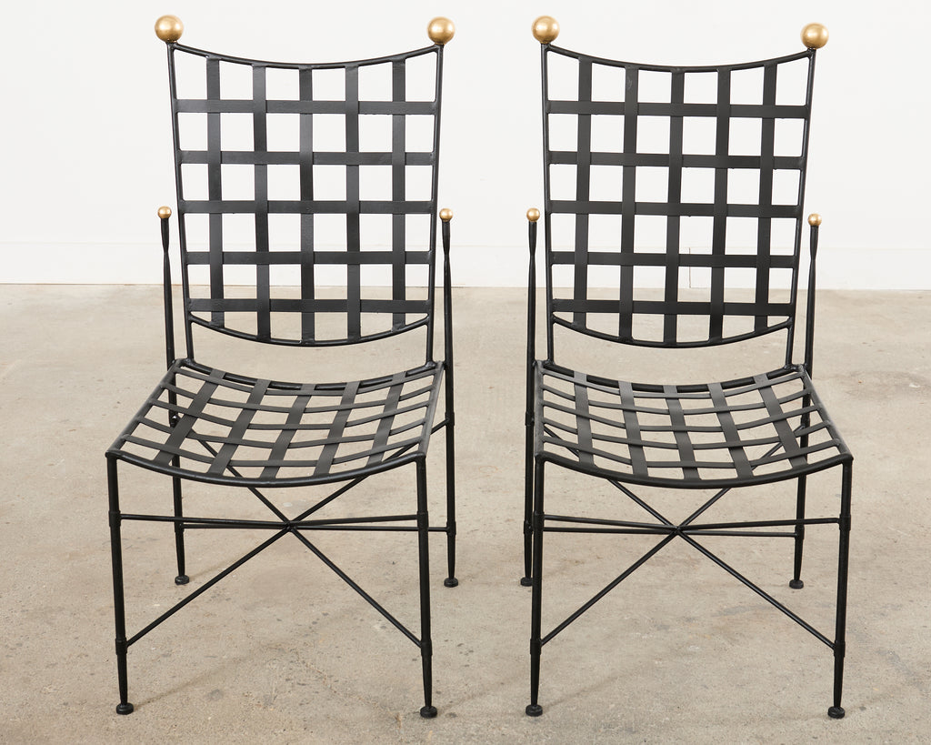 Pair of Mario Papperzini for the John Salterini Garden Dining Chairs