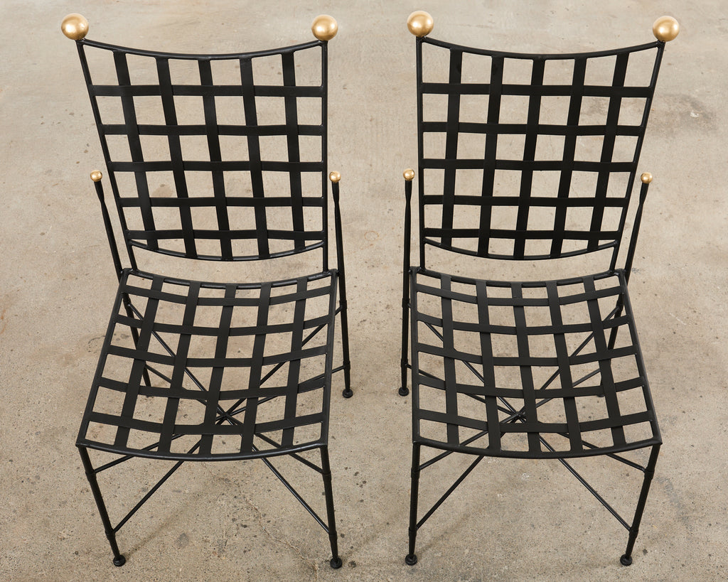 Pair of Mario Papperzini for the John Salterini Garden Dining Chairs