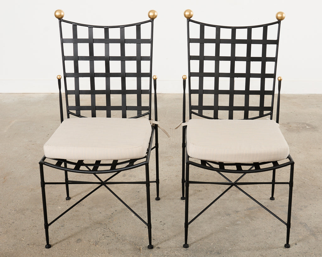 Pair of Mario Papperzini for the John Salterini Garden Dining Chairs
