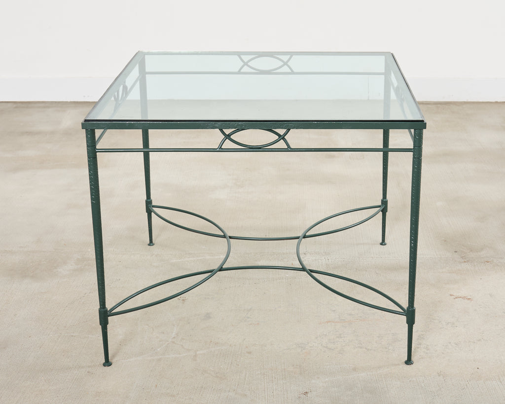 Mario Papperzini for Salterini Iron Garden Dining Suite