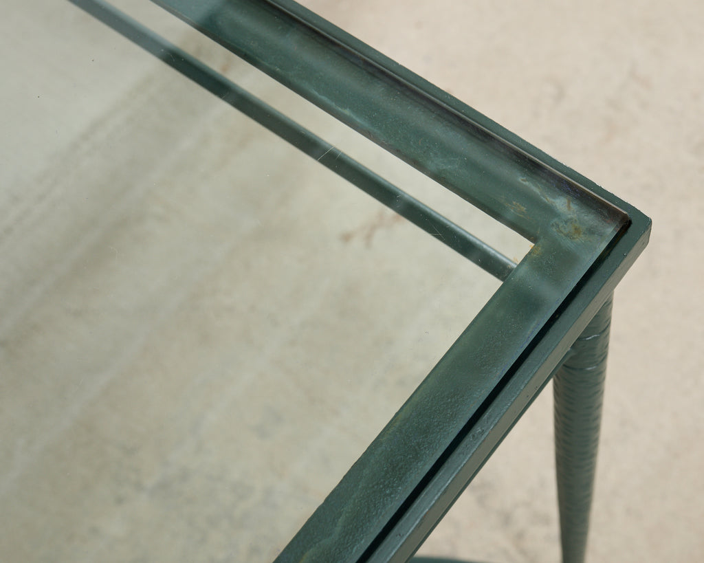 Mario Papperzini for Salterini Iron Garden Dining Suite