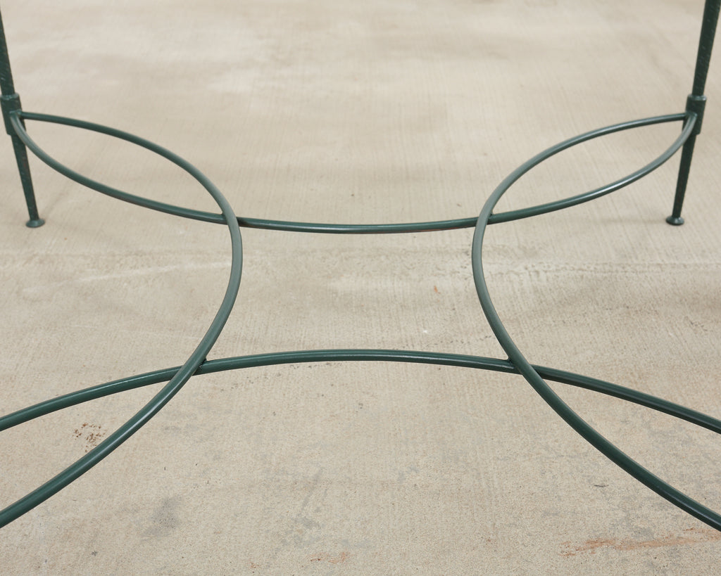 Mario Papperzini for Salterini Iron Garden Dining Suite