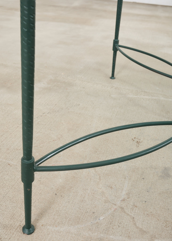 Mario Papperzini for Salterini Iron Garden Dining Suite