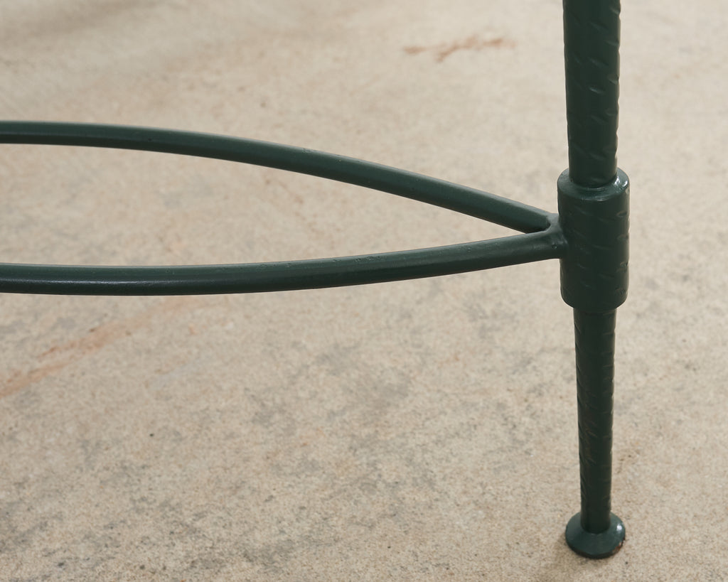 Mario Papperzini for Salterini Iron Garden Dining Suite