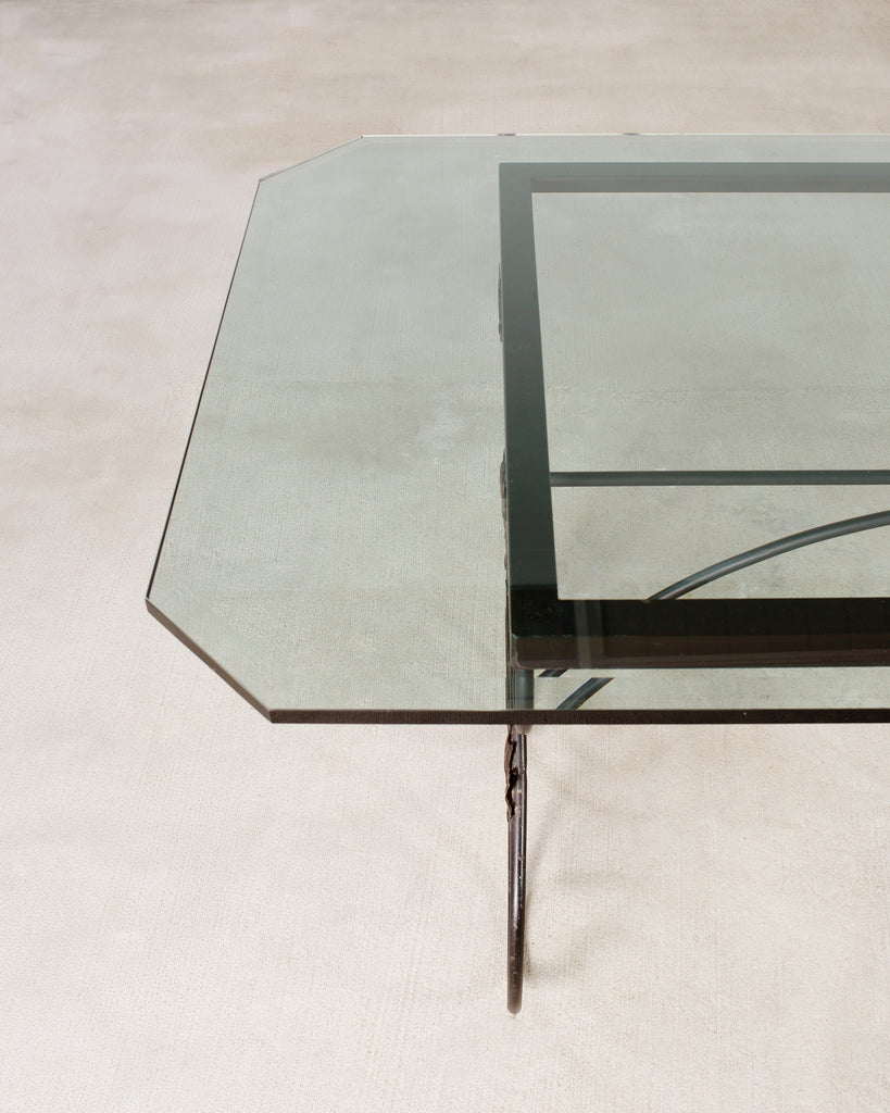 Italian Scrolled Iron Patio Garden Dining Table