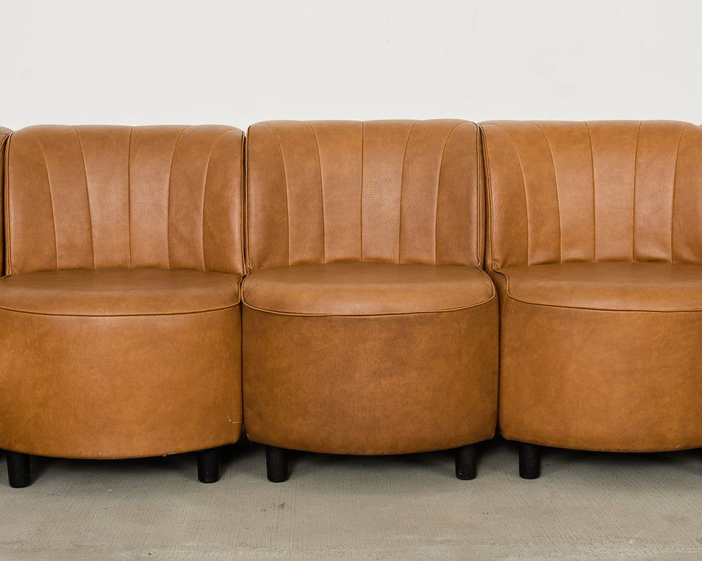 Midcentury 13 Piece Modular Sectional Sofa After Tito Agnoli