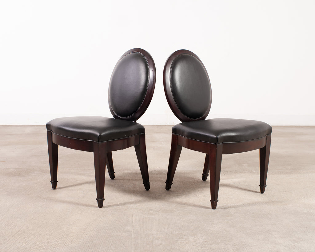 Set of Ten John Hutton for Donghia Grand Soleil Dining Chairs