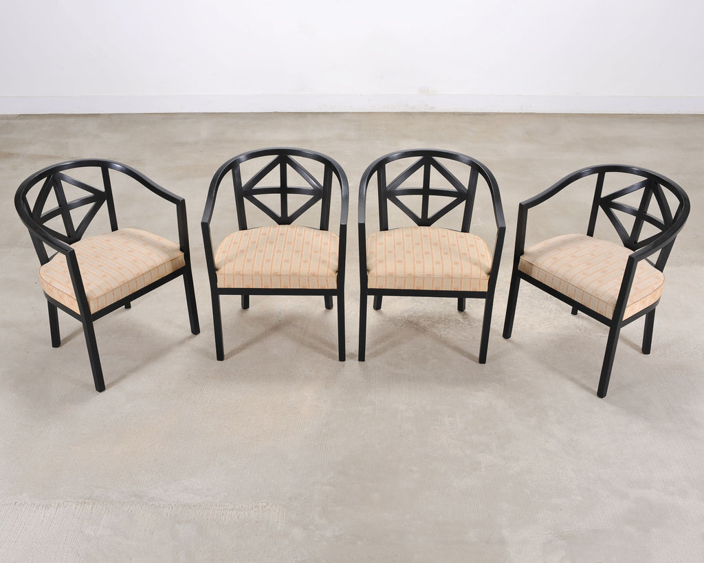 Set of Ten Josef Hoffmann for Wittman Villa Ast Dining Chairs