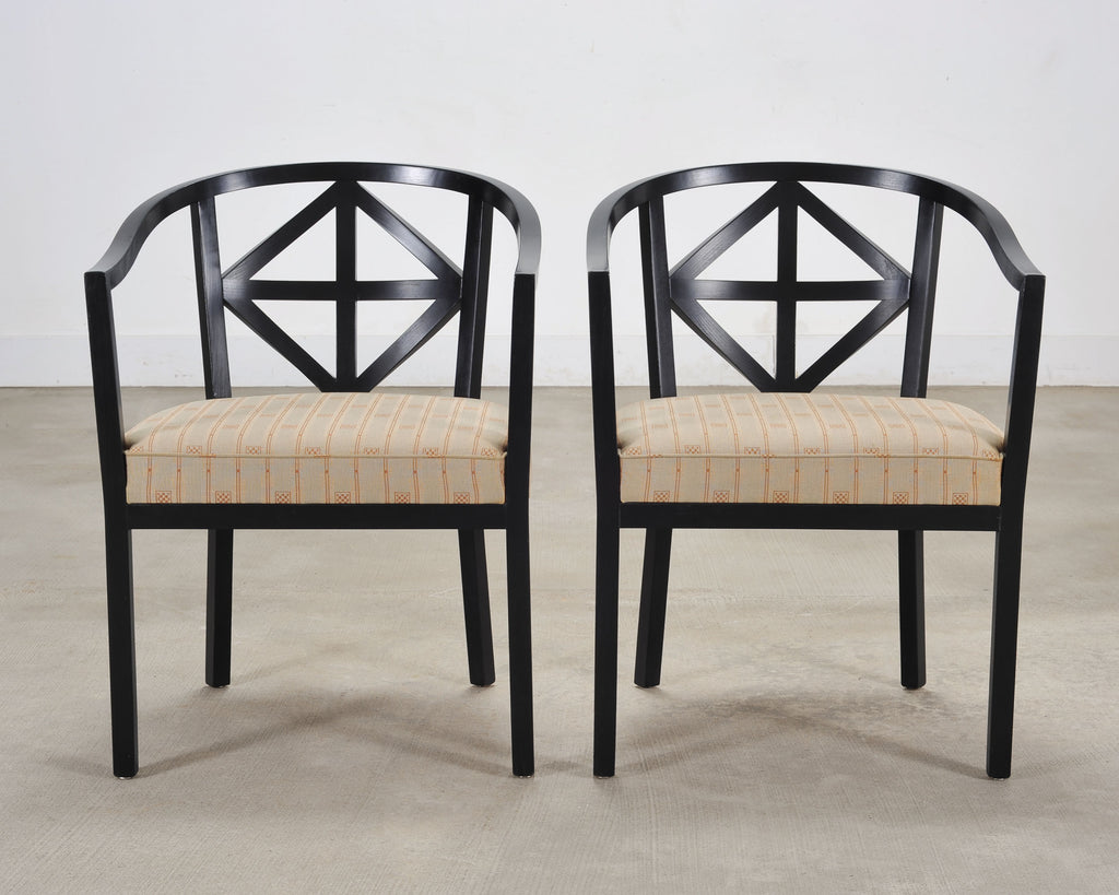 Set of Ten Josef Hoffmann for Wittman Villa Ast Dining Chairs