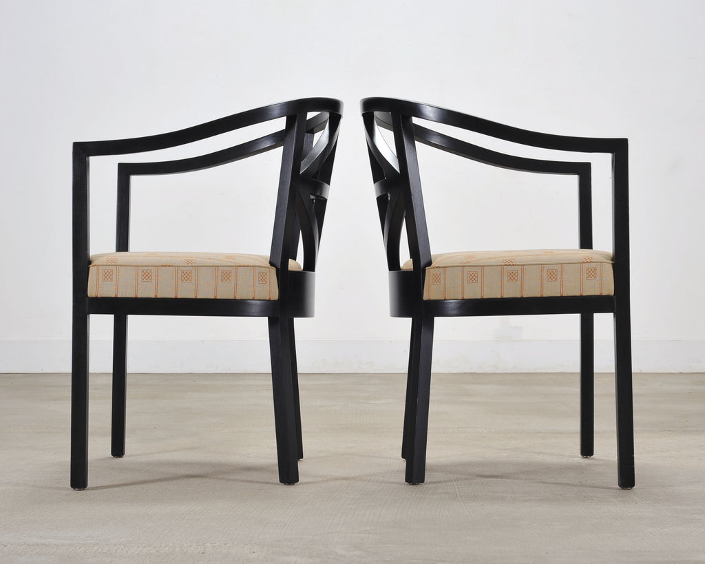 Set of Ten Josef Hoffmann for Wittman Villa Ast Dining Chairs