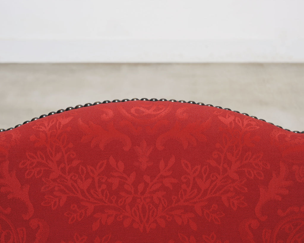 Set of Ten Ralph Lauren Noble Estate Leather Dining Chairs