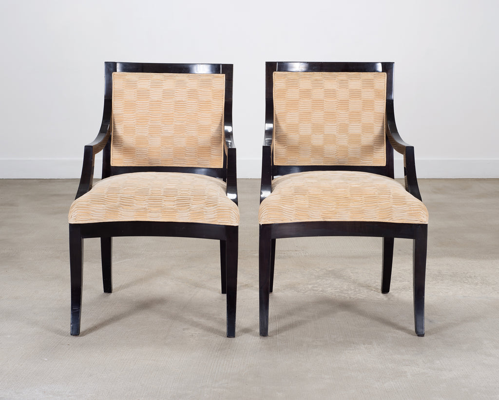 Set of Ten Sally Sirkin for J. Robert Scott Tuscany Dining Chairs