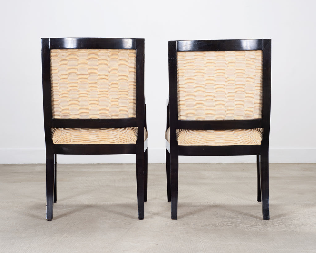 Set of Ten Sally Sirkin for J. Robert Scott Tuscany Dining Chairs