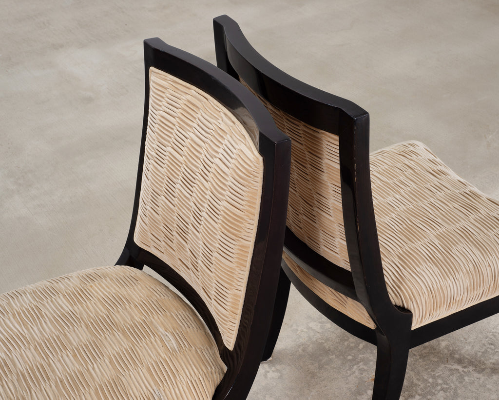 Set of Ten Sally Sirkin for J. Robert Scott Tuscany Dining Chairs