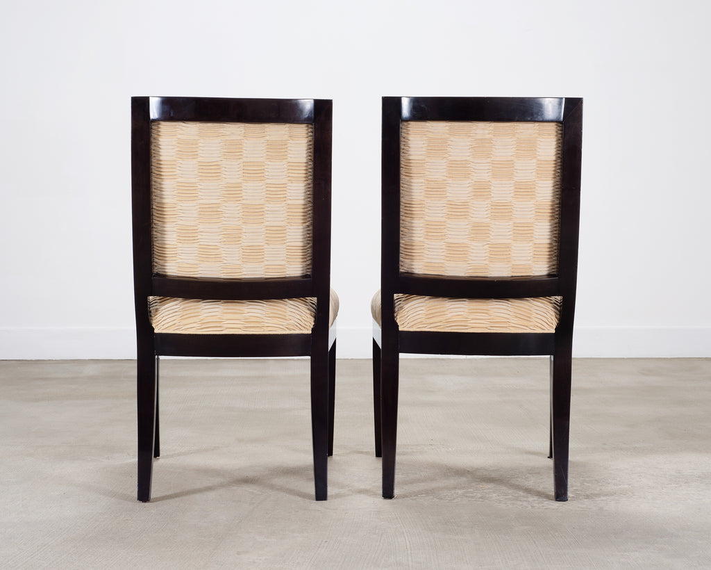 Set of Ten Sally Sirkin for J. Robert Scott Tuscany Dining Chairs