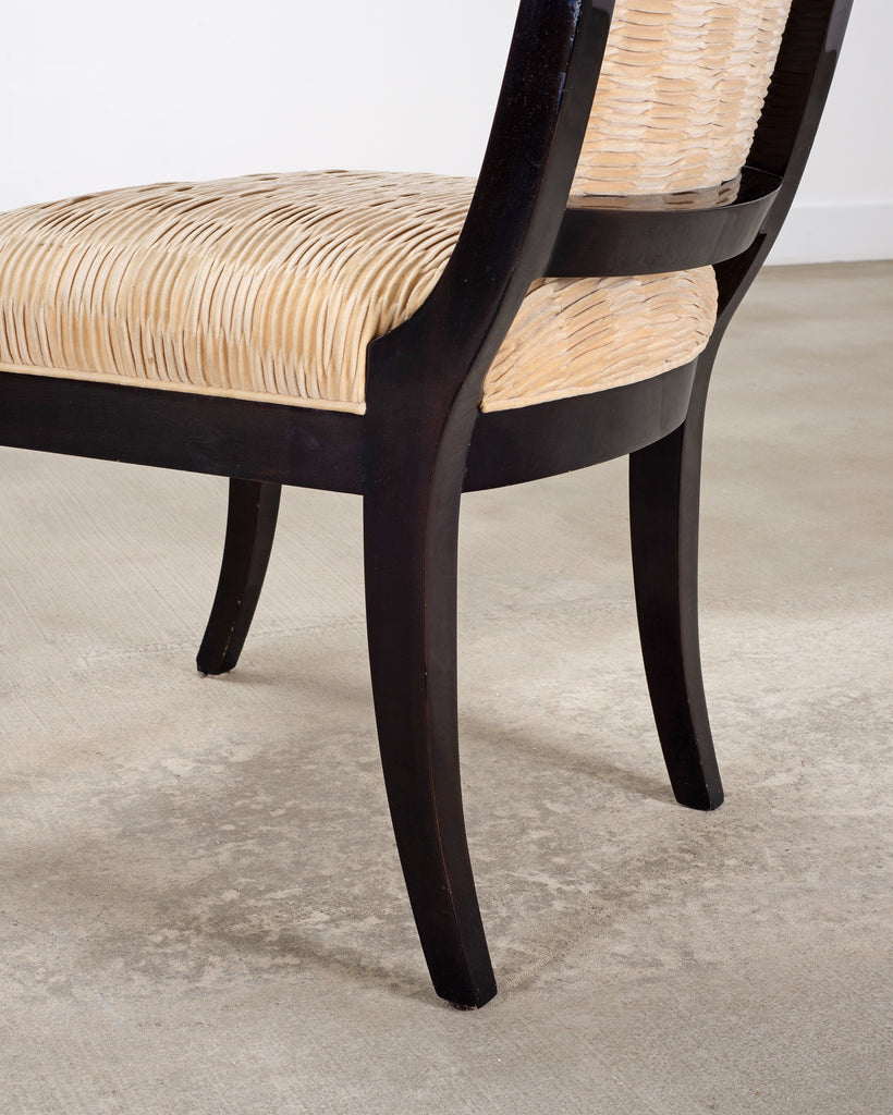 Set of Ten Sally Sirkin for J. Robert Scott Tuscany Dining Chairs