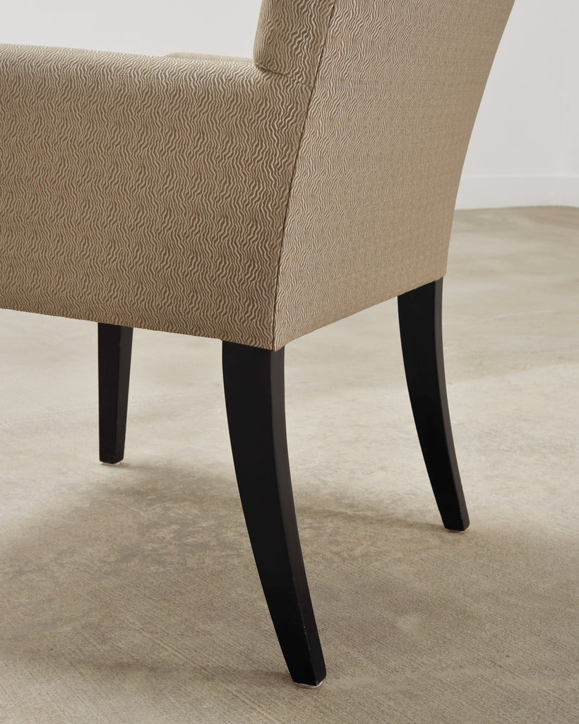 Set of Twelve A. Rudin No. 442 Upholstered Dining Armchairs