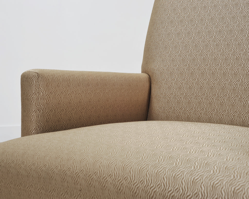 Set of Twelve A. Rudin No. 442 Upholstered Dining Armchairs