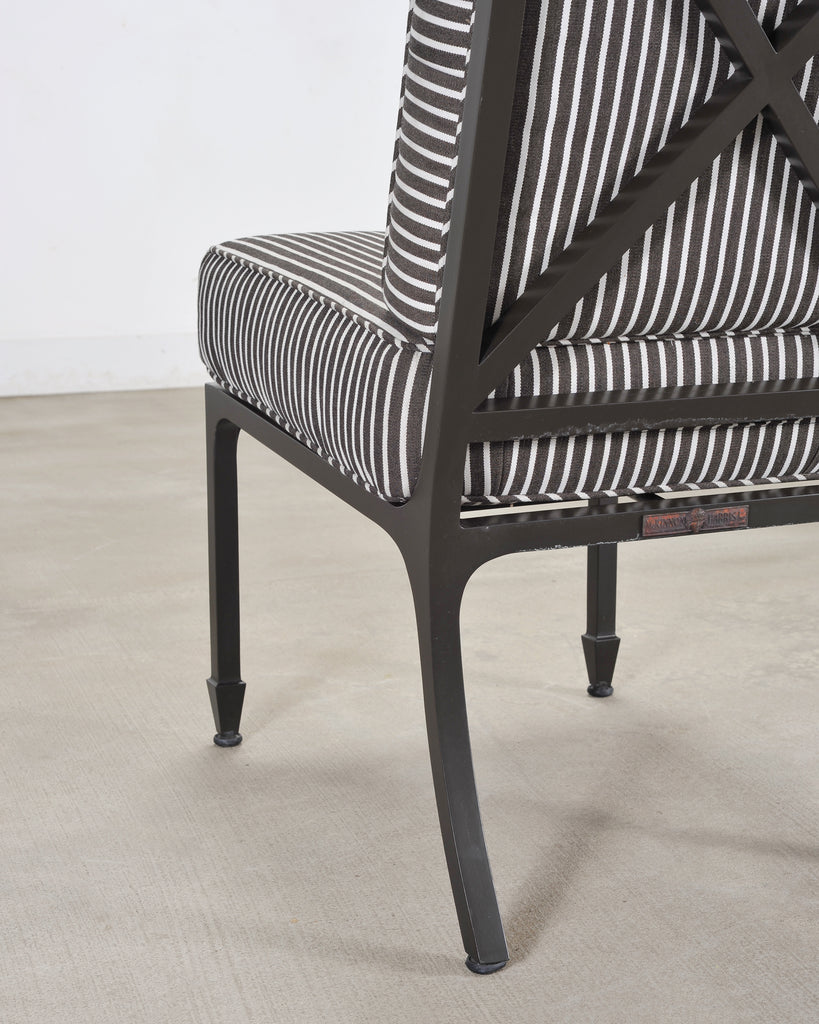McKinnon and Harris Stone Top Dining Table and Six Dining Chairs