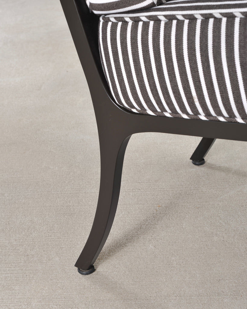 McKinnon and Harris Stone Top Dining Table and Six Dining Chairs