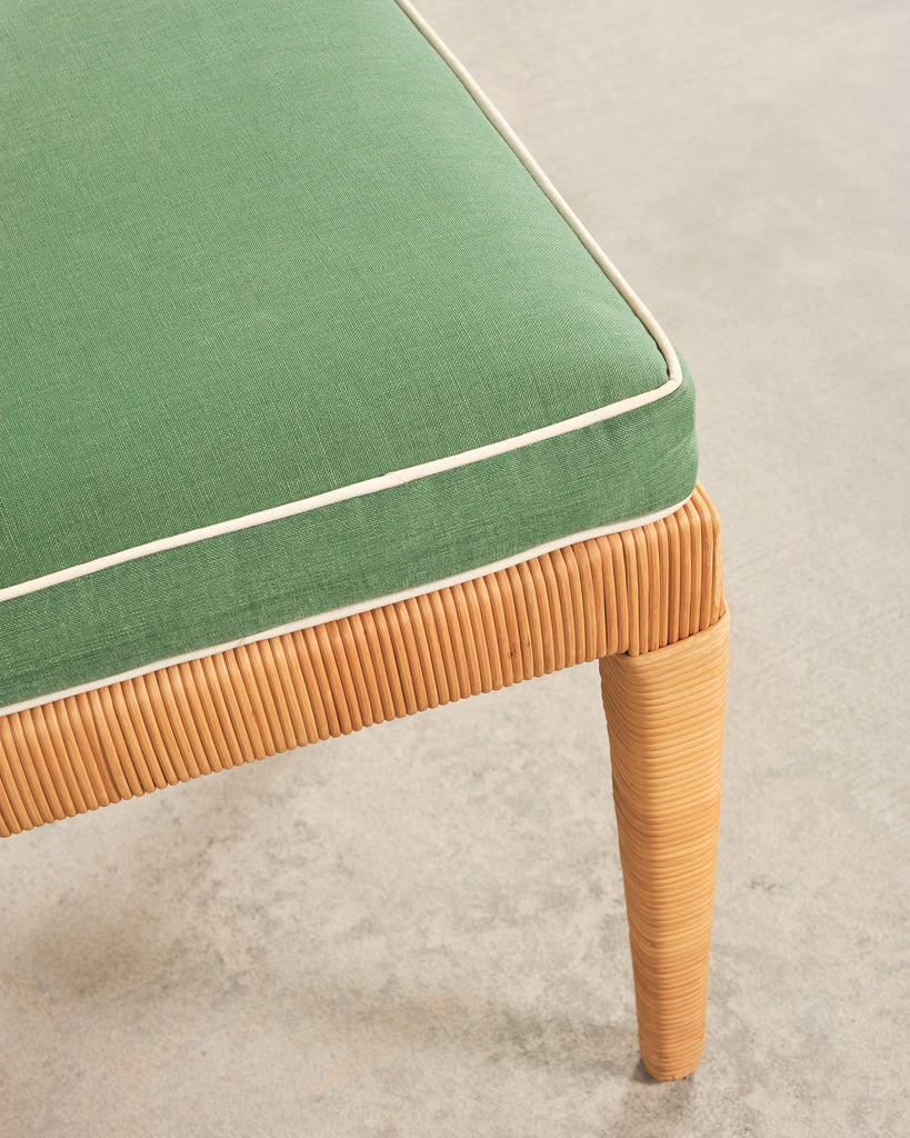 Set of Four John Hutton Bielecky Block Island Cane Dining Chairs