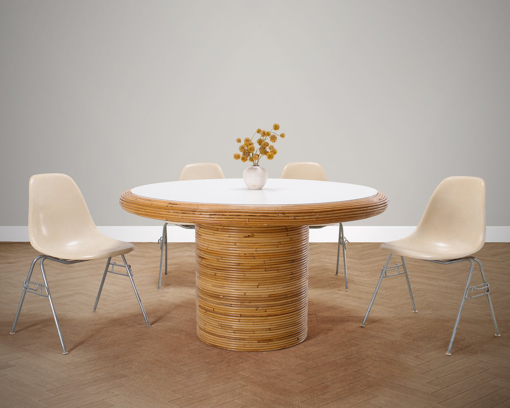 Set of Four Herman Miller DSS Mid-Century Fiberglass Side Chairs