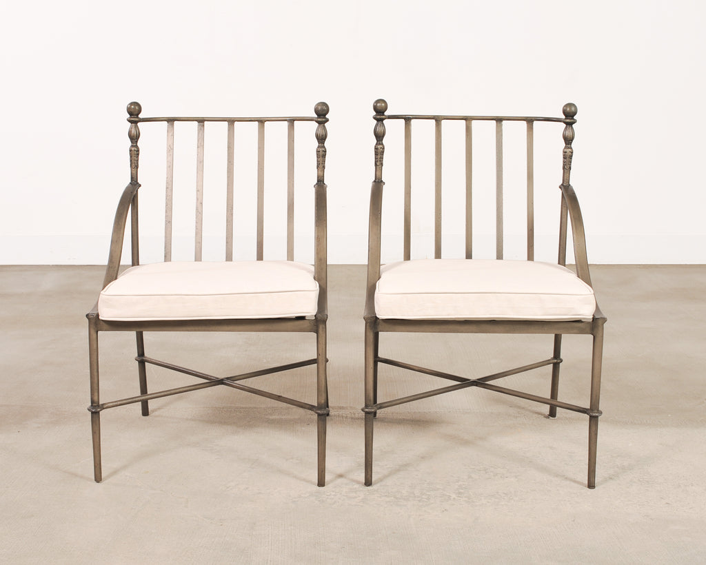 Set of Four Michael Taylor Montecito Patio Garden Dining Chairs