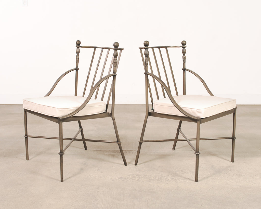 Set of Four Michael Taylor Montecito Patio Garden Dining Chairs