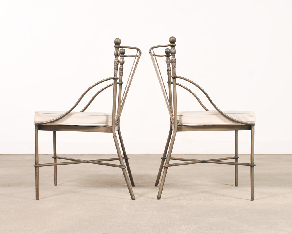 Set of Four Michael Taylor Montecito Patio Garden Dining Chairs